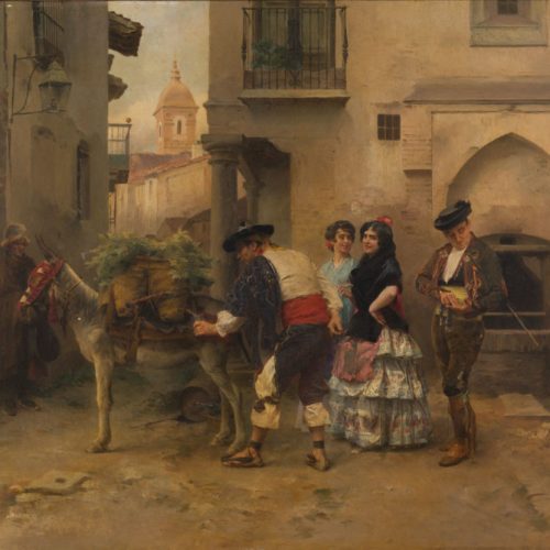 Repartidores de agua, pinturas destacadas - Museo el Castillo