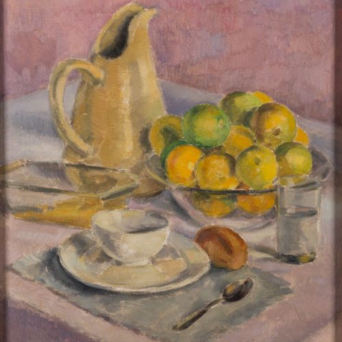 El desayuno, pinturas destacadas - Museo el Castillo